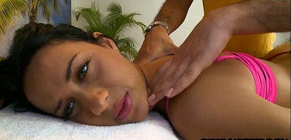  1 Hot latina massage gets really dirty 20